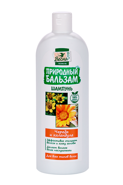 Шампунь Весна череда/календула д/всех типов волос, 430 г