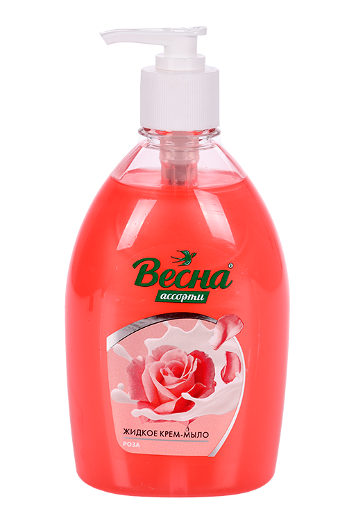 Мыло жидкое Весна Ассорти роза, 500 г