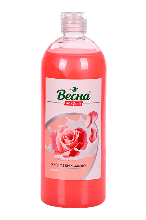 Мыло жидкое Весна Ассорти роза, 850 г