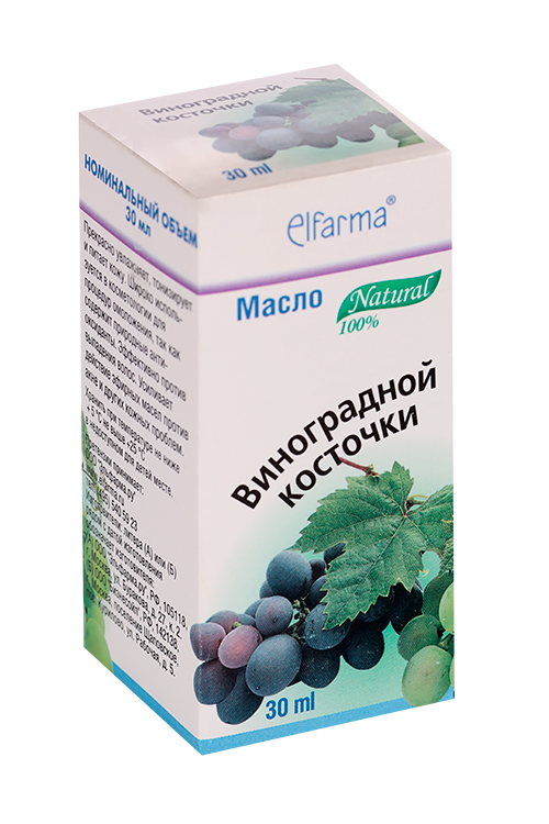 Масло Elfarma Виноградной косточки, 30 мл