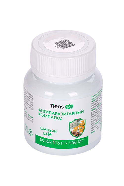 Комплекс антипаразитарный Tiens, 60 шт, капсулы