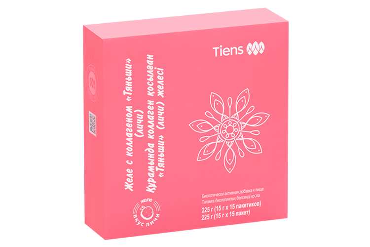 Желе с коллагеном Тяньши Tiens, 15 г, 15 шт