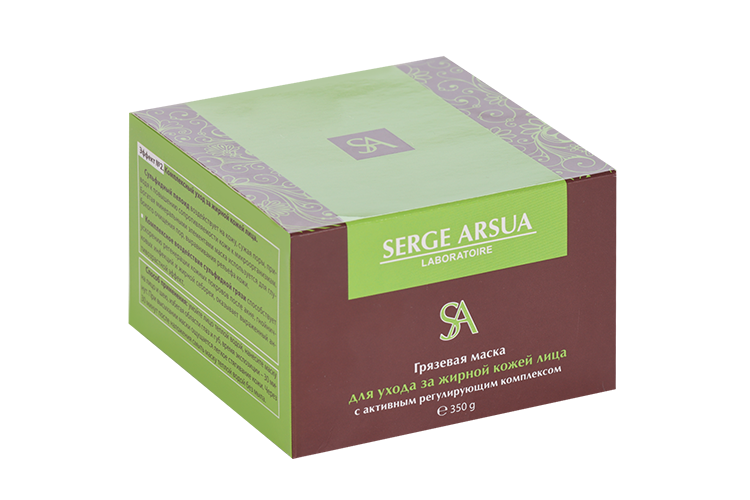 Маска Serge Arsua грязевая д/ухода за жир кожей лица, 350 г