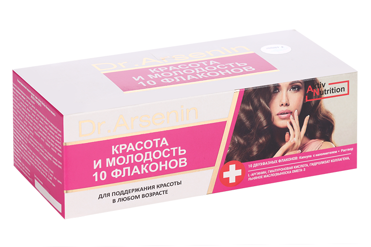 Красота и молодость Dr Arsenin, 10,5 г, 10 шт, флакон