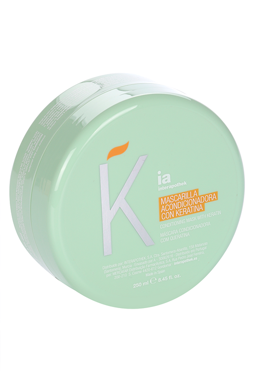 Маска-кондиционер Interapothek кератиновая д/волос, 250 мл