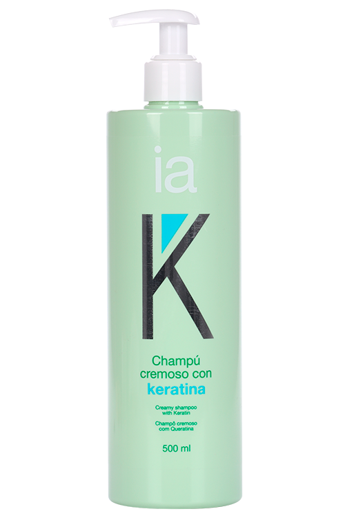 Шампунь-крем Interapothek с кератином д/волос, 500 мл