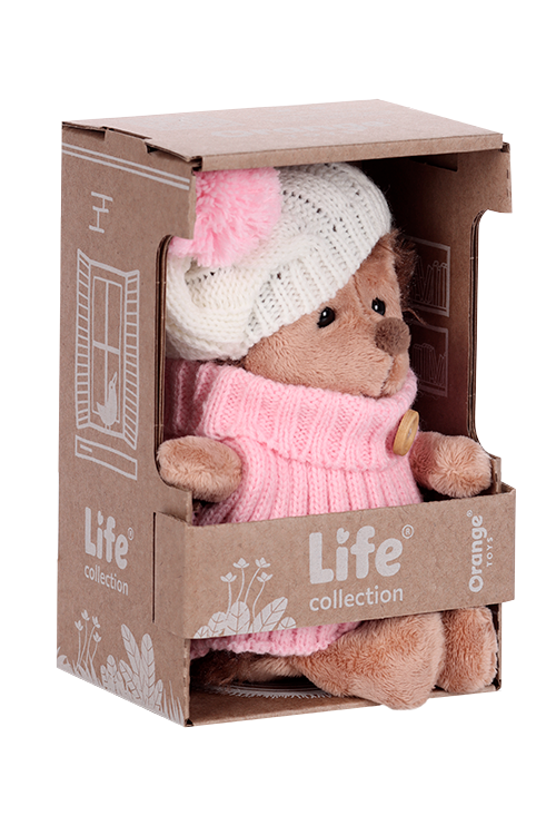 Игрушка Orange Toys Ежинка Колючка в шапочке 15 см
