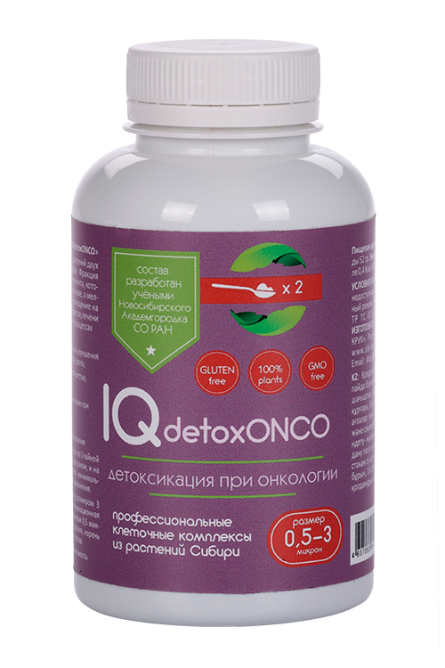 Комплекс IQ detoxONCO детоксикация при онкологии, 100 г