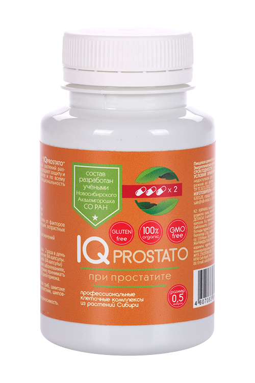 Комплекс IQ PROSTATO от простатита, 84 шт, капсулы