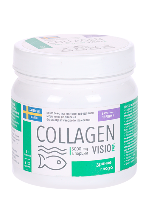 Комплекс Visio Profi Collagen д/здоровья глаз/улучшения зрения, 210 г