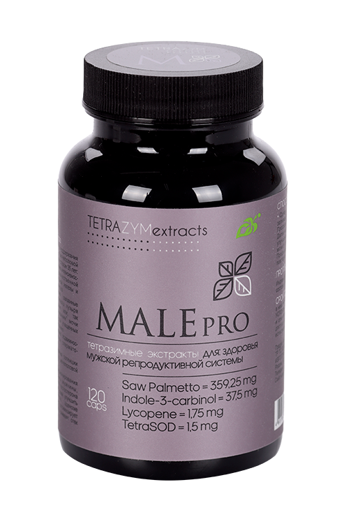 Комплекс TETRA ZYM EXTRACTS MALEpro, 120 шт, капсулы