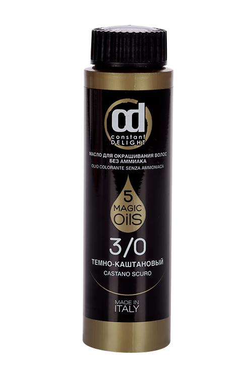 Масло Constant Delight Magic 5 Oils д/окрашивания волос 3/0 темно-каштановый 50 мл
