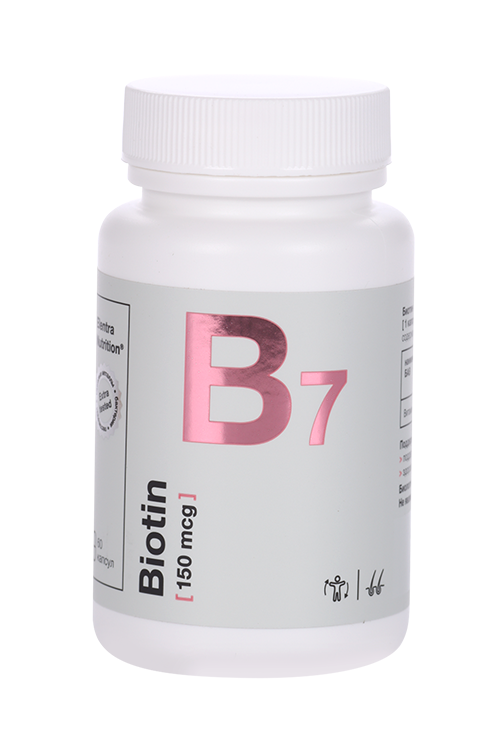Биотин Elentra Nutrition, 60 шт, капсулы