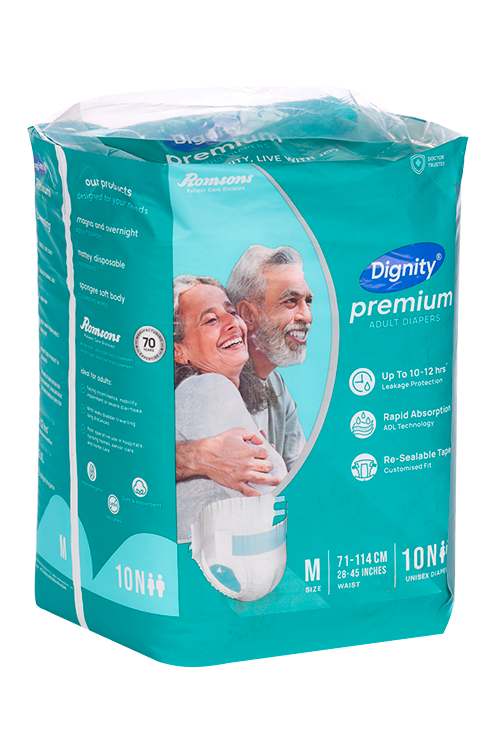 Подгузники д/взрослых Dignity Premium Adult Diapers р M, 10 шт