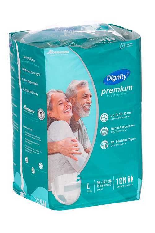 Подгузники д/взрослых Dignity Adult Diapers Up р L, 10 шт