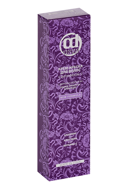 Крем-краска Constant Delight д/волос с витамином С 10/2 светлый блондин пепельный 100 мл