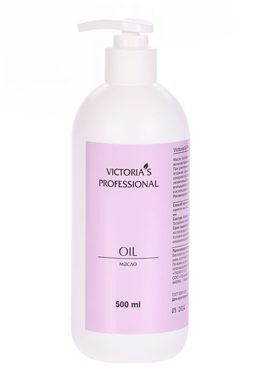 Масло Victorias Professional массажное, 500 мл