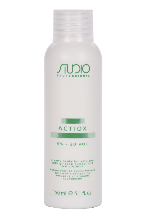 Эмульсия Studio Professional ActiOx окислительная 9% с экстр женьшеня/рис протеин 150 мл