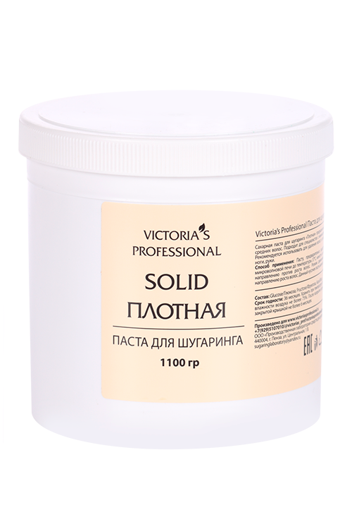 Паста Victorias Professional сахарная плотная д/шугаринга, 1 100 г
