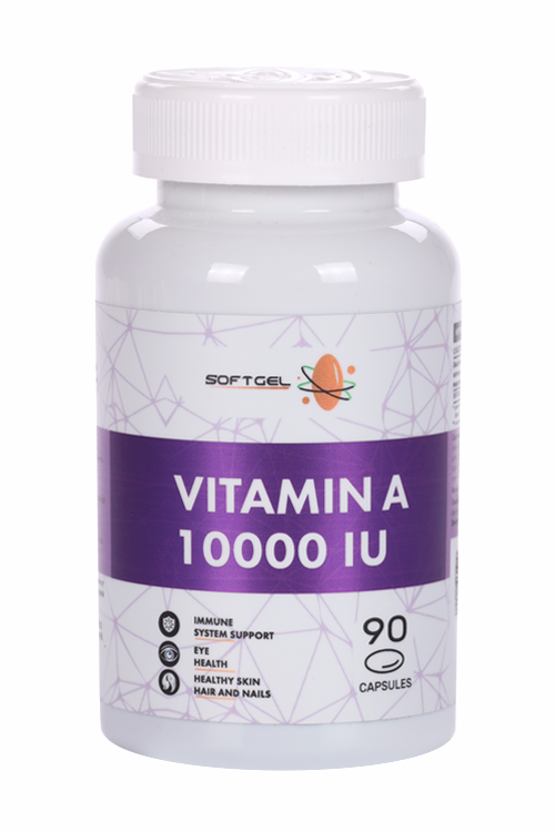 Vitamin А 10 000 IU SOFTGEL, 90 шт, капсулы