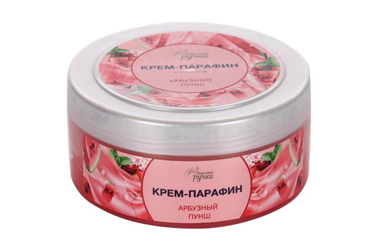 Крем-парафин Irisk Вкусные ручки холодный Арбузный пунш, 300 мл