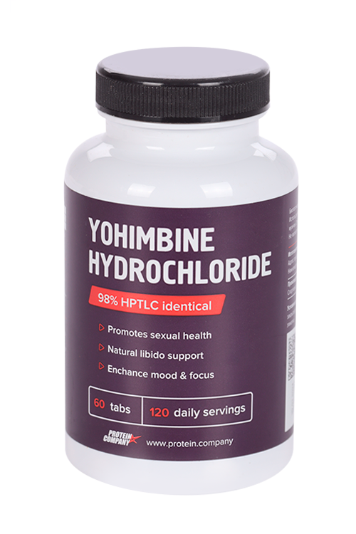 Yohimbe HYDROCHLORIDE  PROTEIN.COMPANY, 60 шт, таблетки