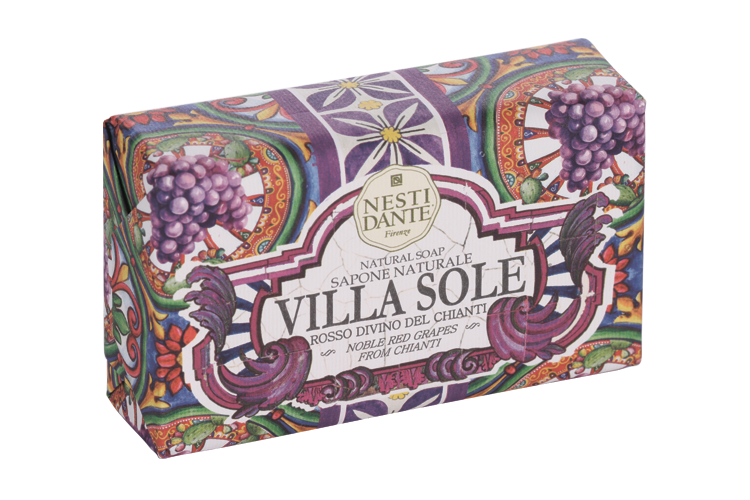 Мыло Nesti Dante Villa sole Виноград из Кьянти, 250 г