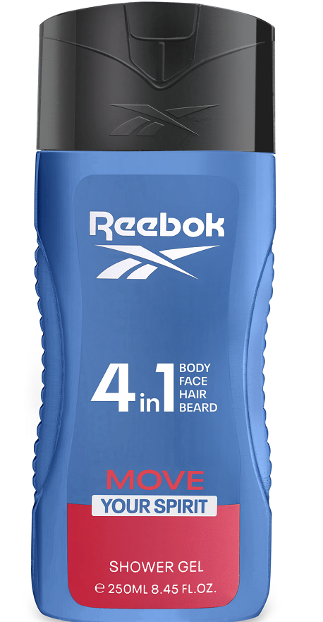 Гель для душа REEBOK для мужчин Move Your Spirit, 250 ml