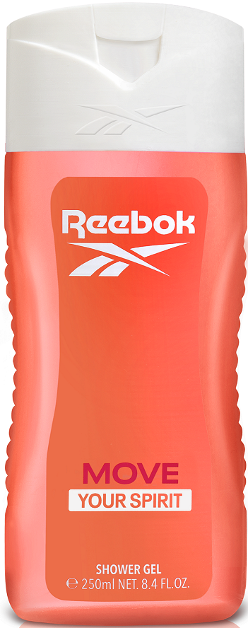 Гель для душа женский REEBOK Move Your Spirit, 250 ml
