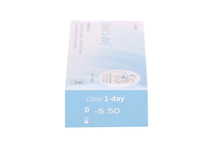 Линзы Clearlab Clear 1-day контактные R 8.7 (диоптрия -5,5), 30 шт