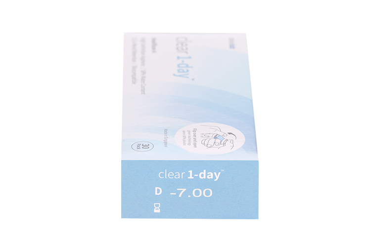 Линзы Clearlab Clear 1-day контактные R 8.7 (диоптрия -7,0), 30 шт