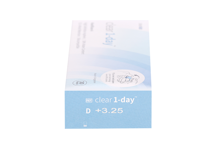 Линзы Clearlab Clear 1-day контактные R 8.7 (диоптрия +3,25), 30 шт