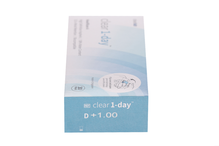 Линзы Clearlab Clear 1-day контактные R 8.7 (диоптрия +1,0), 30 шт
