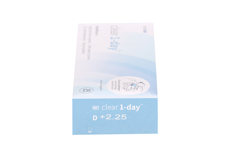 Линзы Clearlab Clear 1-day контактные R 8.7 (диоптрия +2,25), 30 шт