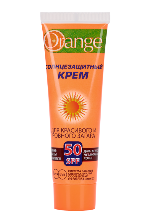 Крем Orange солнцезащит SPF50 д/загара, 90 мл