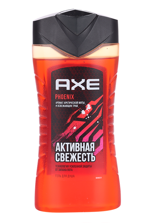 Гель д/душа AXE Феникс мужской активная свежесть, 250 мл