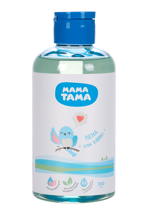 Пена Мама Тама д/ванны детская, 300 мл