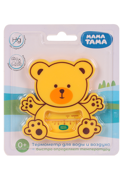 Термометр Мама Тама д/воды медвежонок