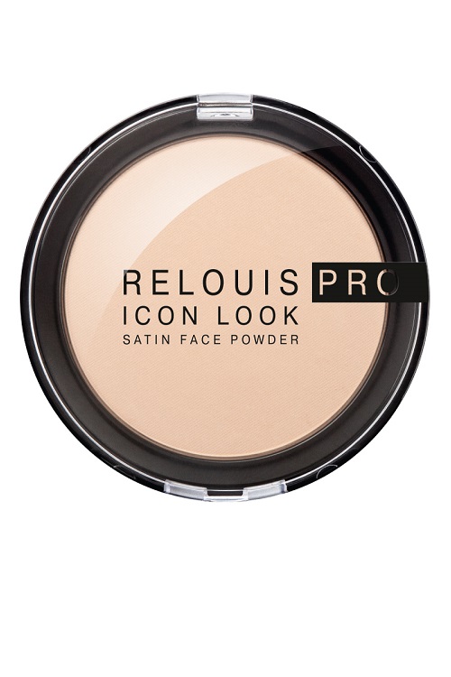Пудра компактная PRO IconLookSatinFacePowder RELOUIS  т.005 9 г