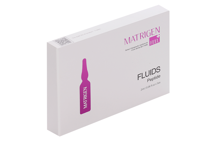 Сыворотка Matrigen Peptide Fluids пептидная д/мезотер лица руками/аппарат, 2 мл, 5 шт, ампулы