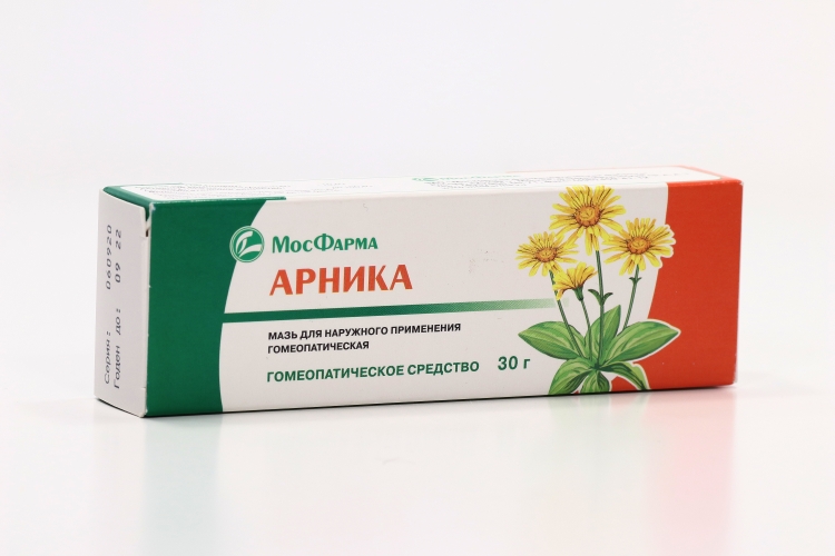 Арника, 30 г, мазь гомеопатическая