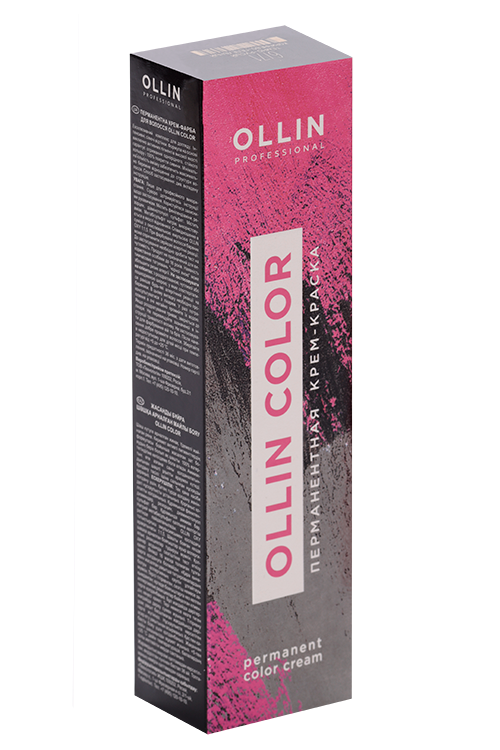 Крем-краска Ollin Professional COLOR перманент темно-русый корич-пепел 6/71 д/вол 100 мл