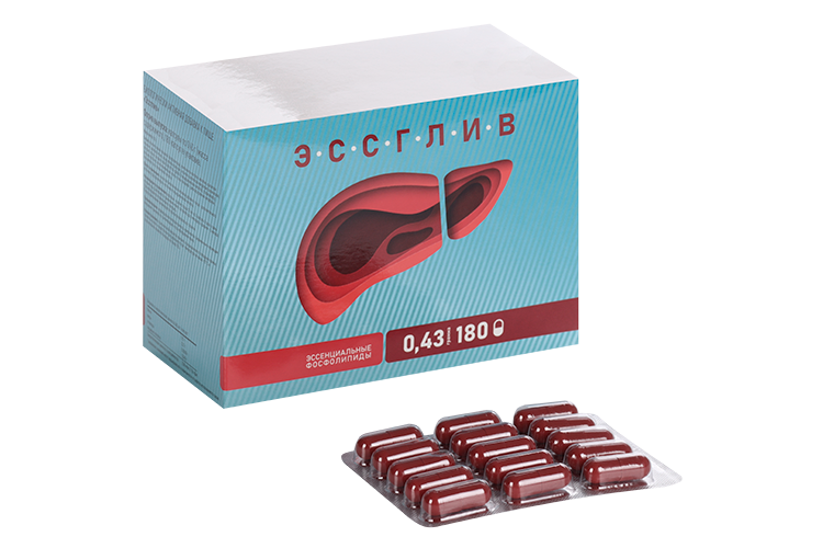 Эссглив, 180 шт, капсулы