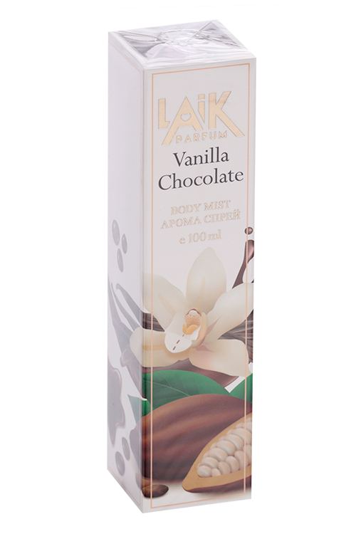 Спрей-мист Laik parfum Ванильный шоколад д/тела, 100 мл