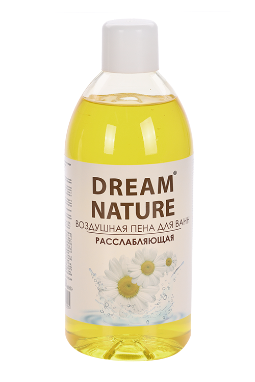 Пена Dream Nature д/ванн Воздушная Расслабляющая с ароматом ромашки, 1 000 мл