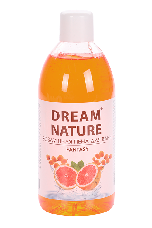 Пена Dream Nature д/ванн Воздушная Fantasy с ароматом Облепихи и Грейпфрукта, 1 000 мл