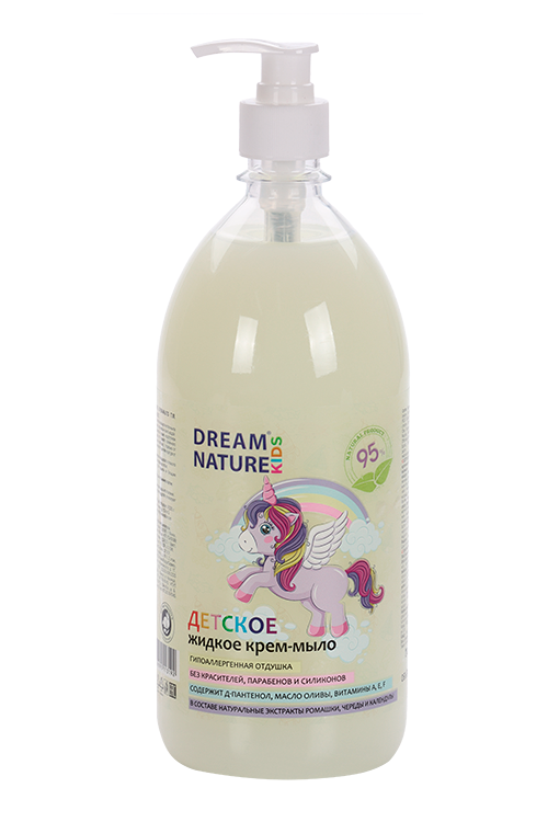 Крем-мыло Dream Nature Ромашка/череда/календула, 1 л