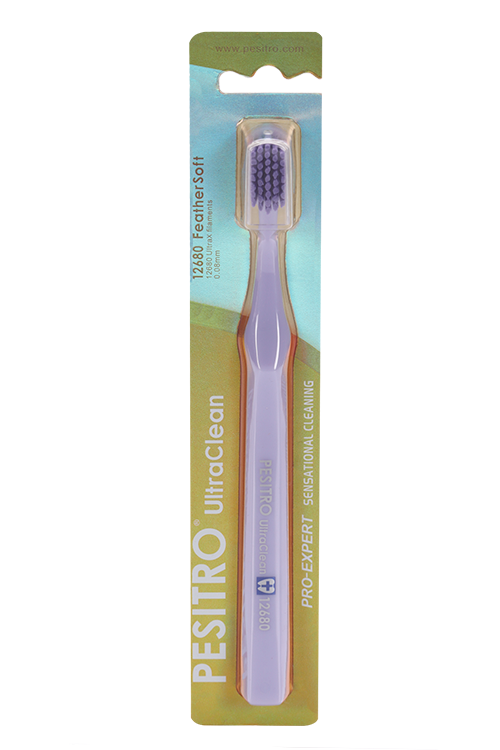 З/щетка PESITRO Ultra Clean Feather soft ультра мягкая 12680 фиолетовый