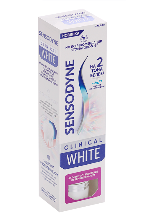 З/паста SENSODYNE Активное отбеливание от темного налета, 75 мл