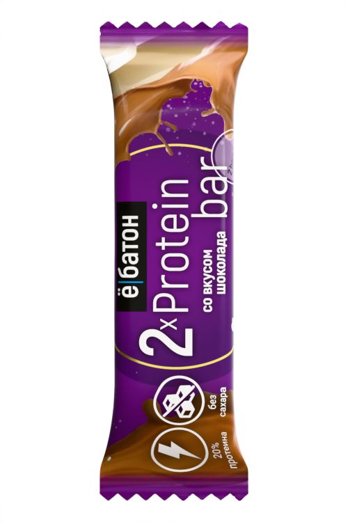 Батончик «Protein bar» со вкусом шоколада, тм Ё|батон, 50 г